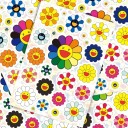 Pegatinas de flores 22 uds. 1