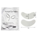 Pegatinas de hidrogel para ojos, 50 pares, 7 x 3,3 x 2,8 cm, parches para extensiones de pestañas, cintas para párpados inferiores, accesorios 2
