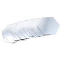 Pegatinas de pared con espejo, 12 unidades 8