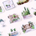 Pegatinas de plantas 28 uds. 1