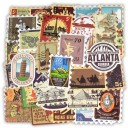 Pegatinas de sellos postales 50 uds. 2
