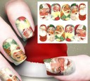 Pegatinas navideñas para uñas, 10 unidades 13