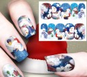 Pegatinas navideñas para uñas, 10 unidades 14