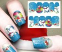 Pegatinas navideñas para uñas, 10 unidades 15