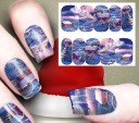 Pegatinas navideñas para uñas, 10 unidades 2