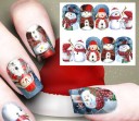 Pegatinas navideñas para uñas, 10 unidades 4