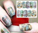 Pegatinas navideñas para uñas, 10 unidades 7