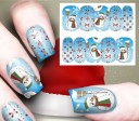 Pegatinas navideñas para uñas, 10 unidades 9