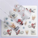 Pegatinas navideñas para uñas 16