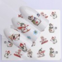 Pegatinas navideñas para uñas 19