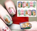 Pegatinas navideñas para uñas 7