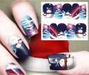 Pegatinas navideñas para uñas 11