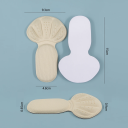Pegatinas para zapatos que protegen el talón Reducción de tamaño Inserciones adhesivas contra la abrasión Antideslizantes Tacones cómodos Alivio del dolor en el calzado 2