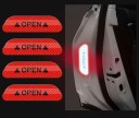 Pegatinas reflectantes para coche, 4 uds. 5