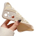 Pehmeä silikoninen suojakuori Samsung Galaxy A26 5G aaltoilevalla kuviolla Koholla olevat reunat Suojakehys objektiiveille Päivittäiseen käyttöön 2