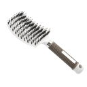 Peigne à cheveux pour femmes en poils de sanglier Brosse à cheveux Peigne doux 25 x 7,5 x 5 cm Accessoires de coiffure 2