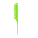 Peigne à crêper avec pointe en métal Peigne professionnel 22 x 3 cm Outils de coiffure Accessoires pour coiffeurs 5