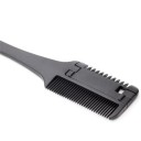 Peigne de coiffeur avec lame 19 x 4,5 cm Peigne de coupe réversible pour cheveux et barbe Lames interchangeables Outil de barbier professionnel 3