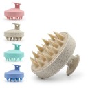 Peigne de massage pour le cuir chevelu 7 cm x 8 cm Outil de massage coloré pour la relaxation, la stimulation de la croissance des cheveux 1