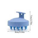 Peigne de massage pour le cuir chevelu 7 cm x 8 cm Outil de massage coloré pour la relaxation, la stimulation de la croissance des cheveux 5