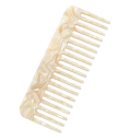 Peigne en acétate à dents larges Peigne de voyage carré coloré Peigne de coiffure antistatique Peigne de styling pour tous types 3
