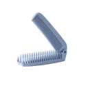 Peigne portable pliable 9 + 9 x 1,5 cm Peigne à cheveux antistatique dépliable Dents simples et doubles Dents de massage peigne de coiffage 7