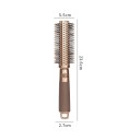 Peigne rond aérien pour cheveux 23,6 x 5,5 x 2,7 cm Brosse de massage antistatique pour le séchage et le coiffage des cheveux Poignée antidérapante 2