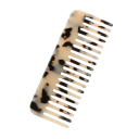 Peine de acetato para el cabello de dientes anchos, peine de viaje cuadrado colorido, peine ant estático para el estilizado de todo 10