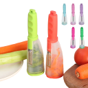 Pelapatate da cucina con contenitore per scarti 1