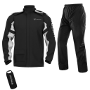 Pelerină de motocicletă completă, jachetă și pantaloni unisex, poliester TPU, protecție împotriva ploii, călătorie cu motocicleta, utilizare în aer liber 4