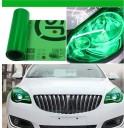 Película autoadhesiva de color transparente para faros 30x60 cm Película protectora tintada para faros Fácil de aplicar Resistente 12