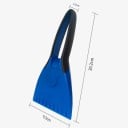 Pelle à neige en silicone et grattoir à glace avec poignée 20,2 x 9,3 cm outil manuel pour nettoyer le pare-brise en hiver 7