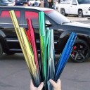 Pellicola colorata sfumata 50x100 cm Tenda solare per vetri auto Opaca esternamente Autoadesiva protezione UV pellicola isolante termica 3