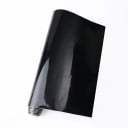 Pellicola nera lucida 150x20 cm 1 rotolo Pellicola adesiva nera lucida in PVC per auto moto notebook Pellicola decorativa per tuning Protezione 7
