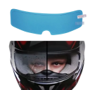 Pellicola trasparente per casco 24,5x6,6 cm Adesivo protettivo contro la pioggia Equipaggiamento motociclistico Accessorio di sicurezza Protezione duratura 2