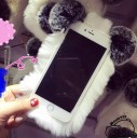 Pelsagtigt panda-cover til Samsung S7, S7 edge J1337 2