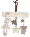 Peluche colgante - Conejito, osito de peluche y estrellas 3