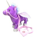 Peluche licorne avec laisse 3