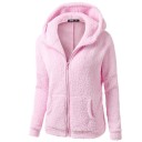 Pelziges Kapuzen-Sweatshirt für Damen 5