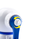 Pencil Sharpener in the Shape of an Astronaut Manual Sharpener with Adjustable Speed Setting Children's Pencil Sharpener 11 x 10 x 7 cm 5