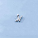 Pendente da donna con lettera dell'alfabeto 17