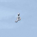 Pendente da donna con lettera dell'alfabeto 19