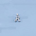 Pendente da donna con lettera dell'alfabeto 21