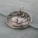 Pendente da donna con volpe 2