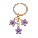 Pendente de Chaves Liga de Zinco Sakura Flor de Cerejeira Pendente Metálico para Chaves Bolsa Mochila Motivo Japonês Presente 5