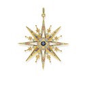 Pendente de estrela para senhora D722 1