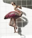 Pendente feminino com flamingo 3