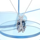 Pendente feminino com zircão 5