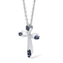 Pendentif croix pour femmes D730 2