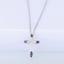 Pendentif croix pour femmes D730 3